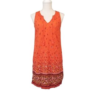 ✨️ Old Navy Ladies Size X-Small Orange Sleeveless Dress